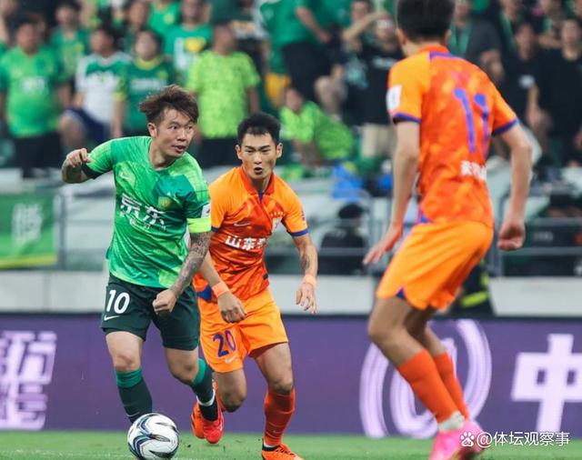 北京国安反击取胜,山东鲁能全队精神饱满 北京国安反击取胜,山东鲁能全队精神饱满