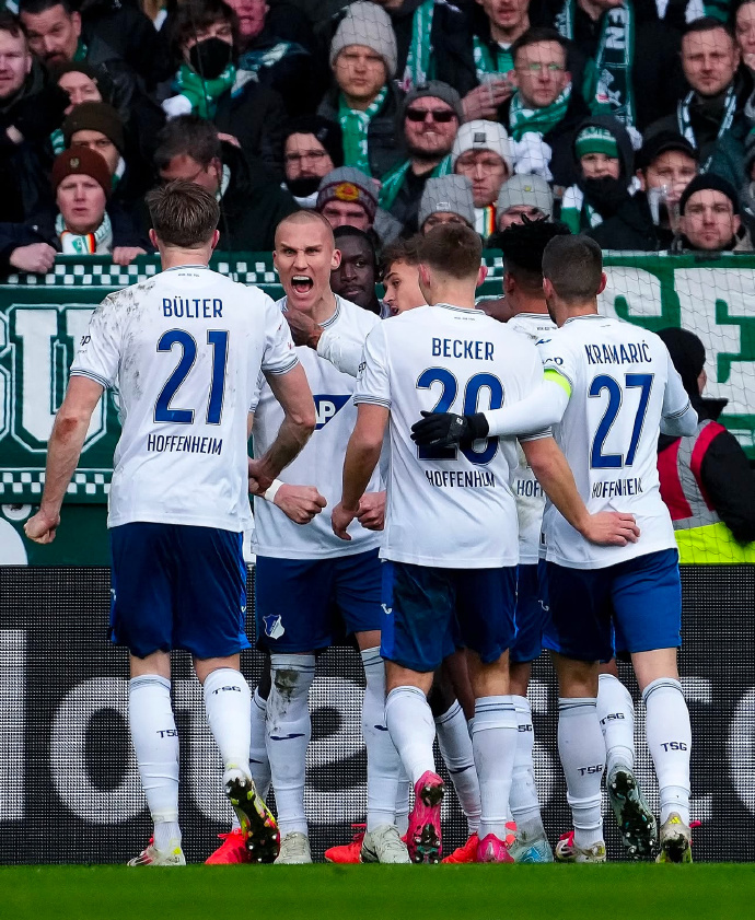 霍芬海姆客场告捷，球队实力得到验证继续保持不败