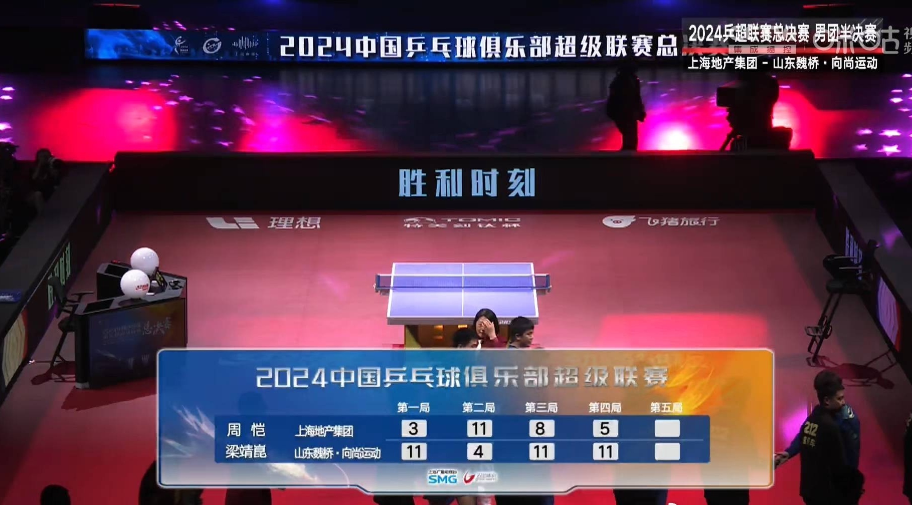 中国乒乓男团横扫对手,晋级半决赛 中国乒乓男团横扫对手,晋级半决赛